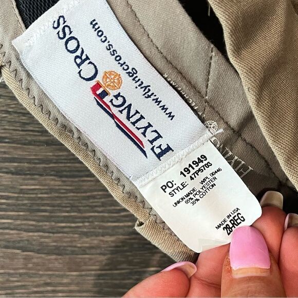 Flying Cross Vintage Union Made Tan Straight Leg Cargo Pants Size 30 - Picture 8 of 9